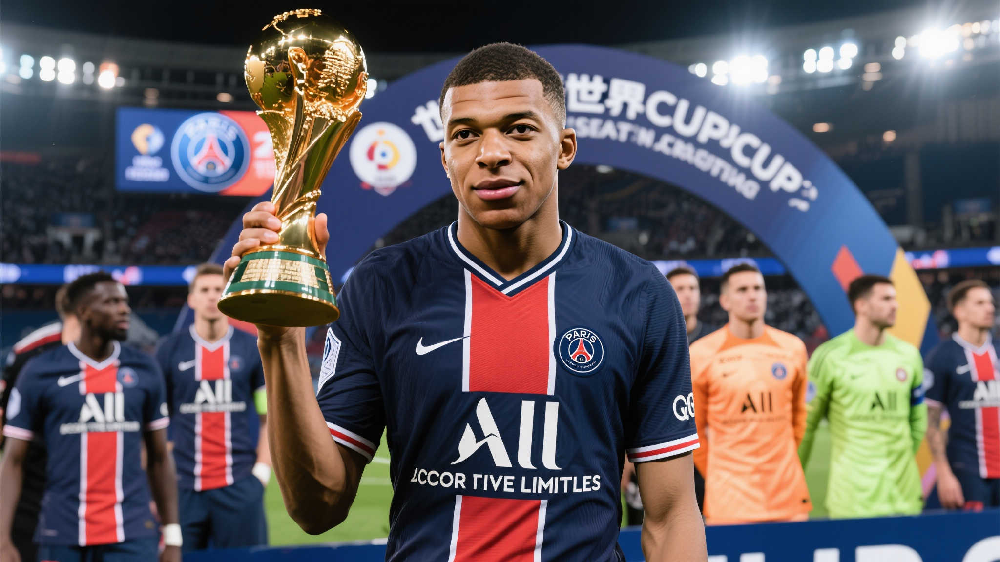 作为巴黎圣日耳曼（PSG）的一员，年仅23岁的维蒂